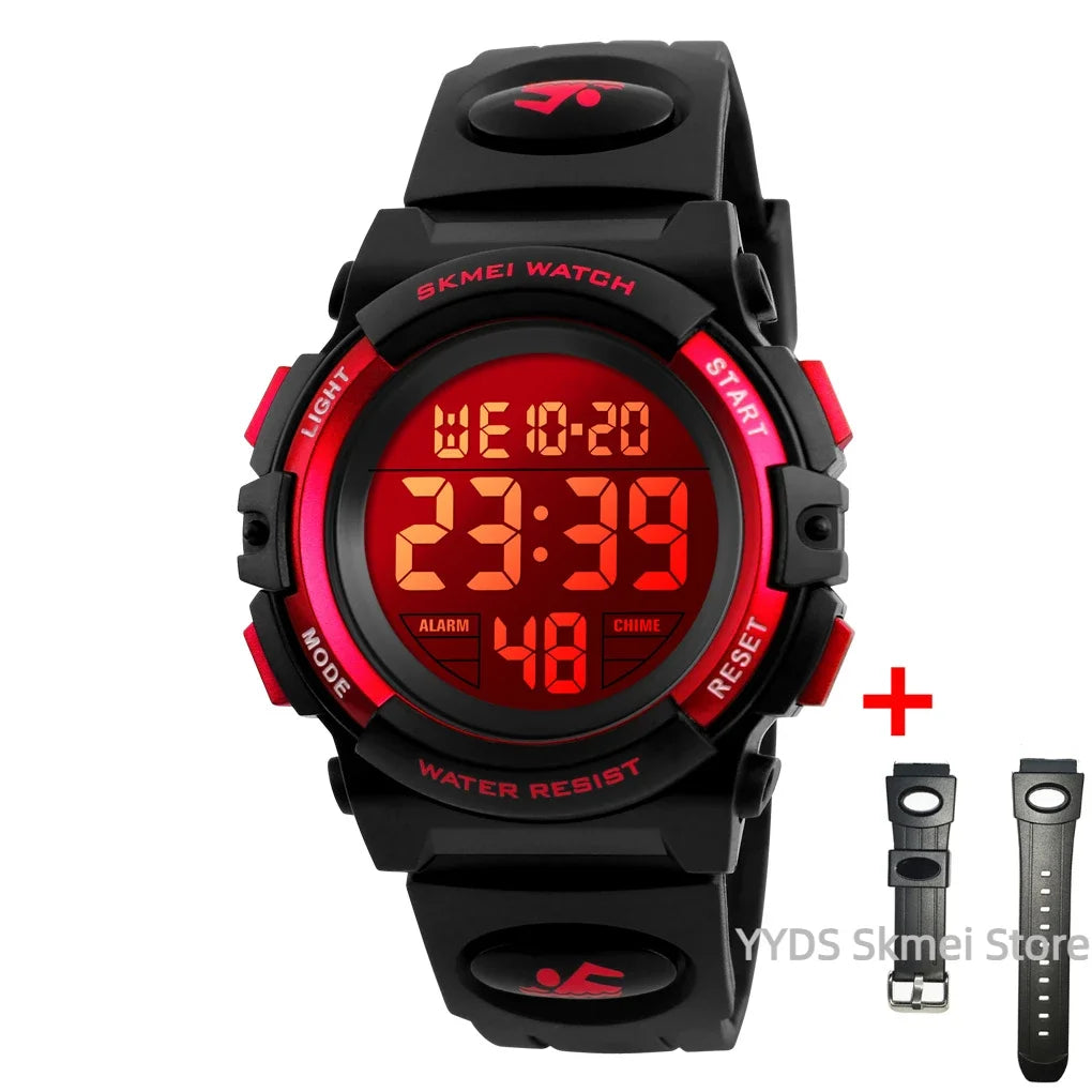 SKMEI 1266 Orologio Digitale per Bambini – LED Colorato, Sportivo e Impermeabile