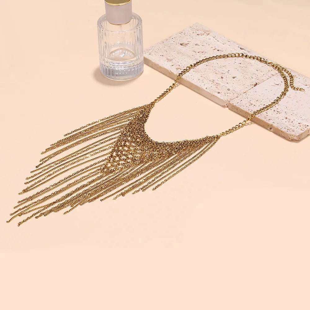 Collana Girocollo Geometrica da Donna – Mood Tracker Trendy, Gioiello Minimalista