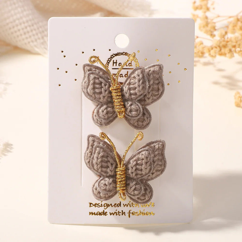 Mollette per Capelli Bambina Farfalla – Clip Eleganti per Neonate e Ragazze, Barrette Decorative