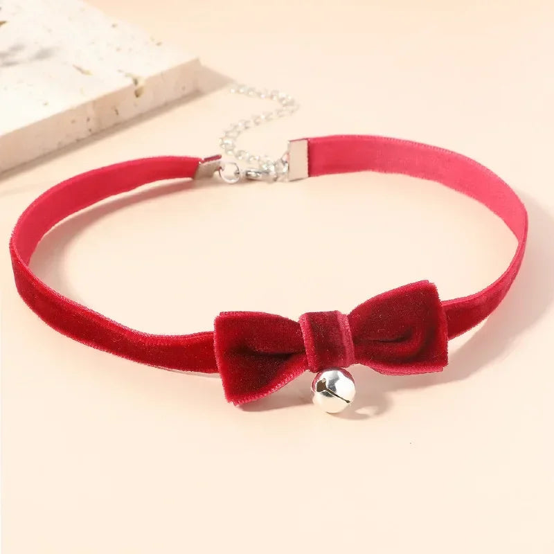 Girocollo in Velluto Nero con Perla – Collana Corta Vintage per Donna