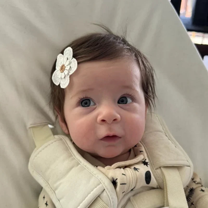 Set Fermagli per Capelli Bambina con Fiori – Clip Carine per Neonate e Ragazze