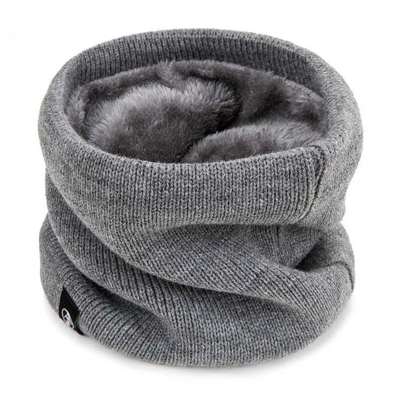 Sciarpa a Tubo Unisex in Maglia – Effetto Cashmere, Calda e Spessa