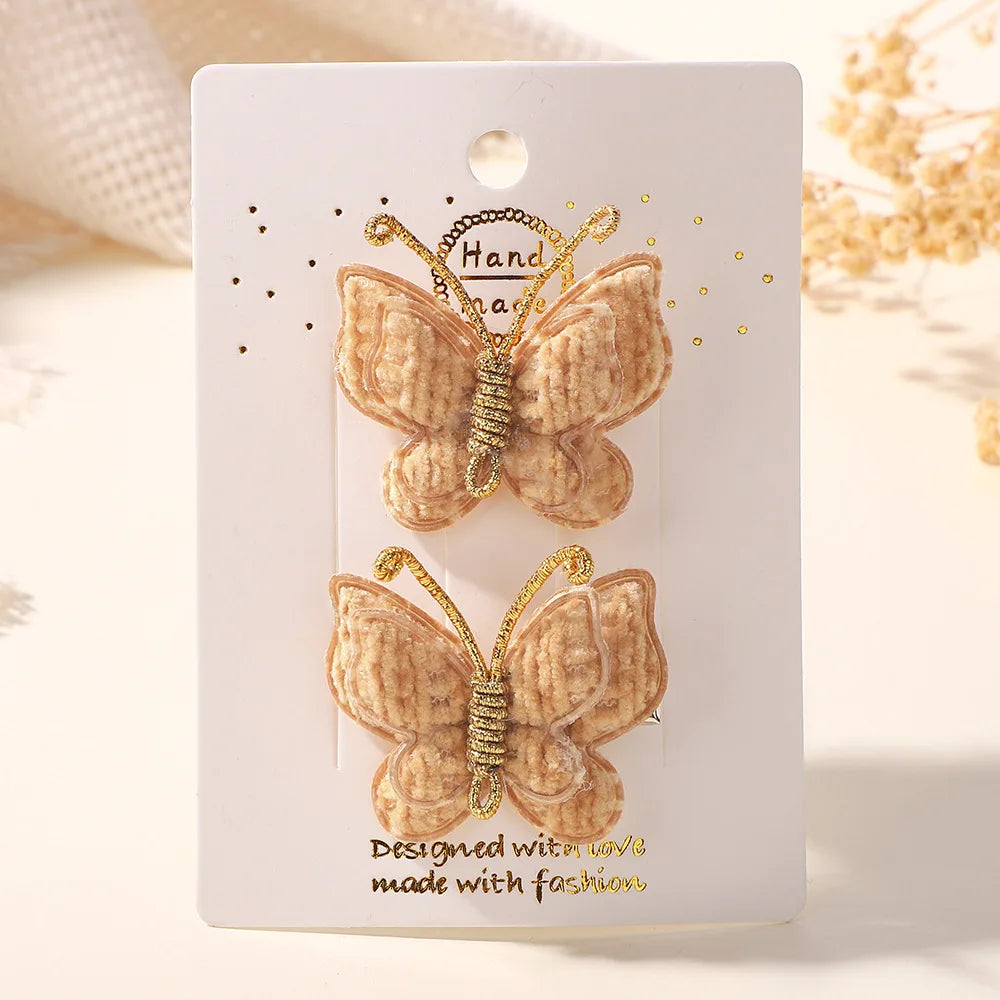 Mollette per Capelli Bambina Farfalla – Clip Eleganti per Neonate e Ragazze, Barrette Decorative