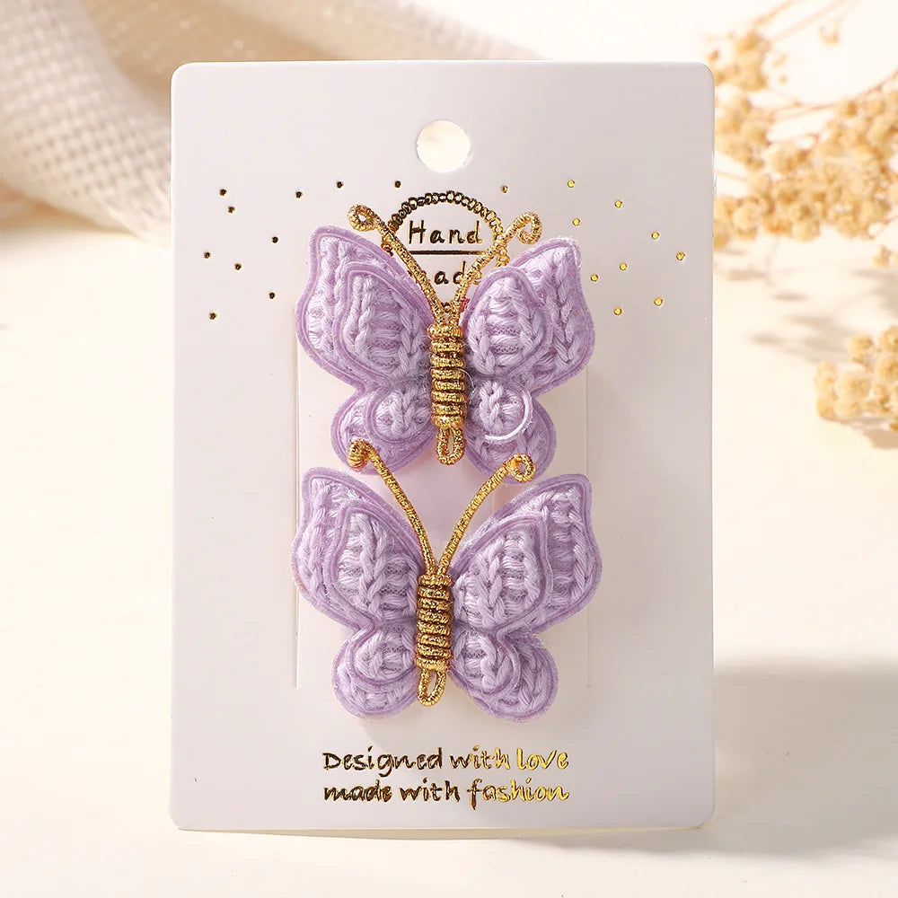 Mollette per Capelli Bambina Farfalla – Clip Eleganti per Neonate e Ragazze, Barrette Decorative