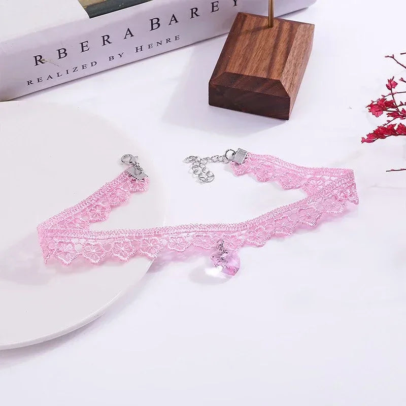 Girocollo in Velluto Nero con Perla – Collana Corta Vintage per Donna