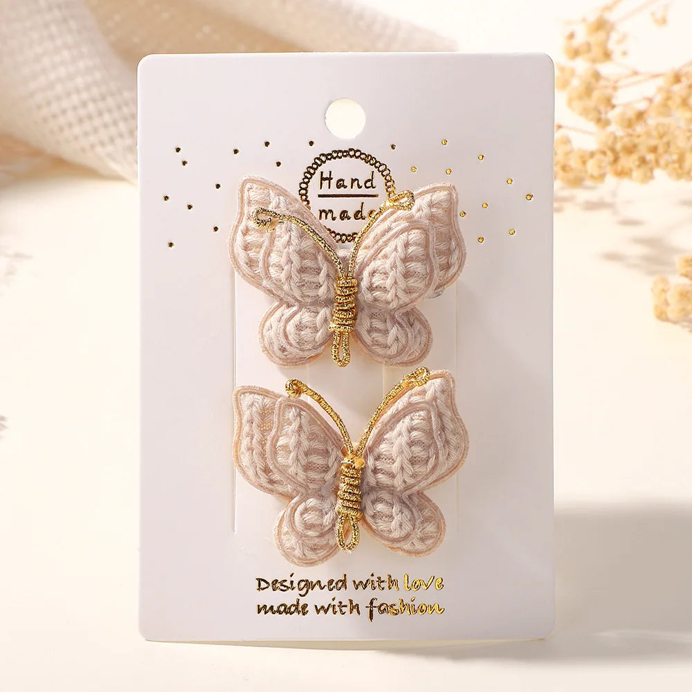 Mollette per Capelli Bambina Farfalla – Clip Eleganti per Neonate e Ragazze, Barrette Decorative