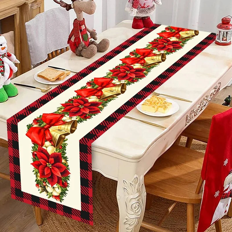 Tovaglia Runner Festiva “Merry Christmas” – Idea Decor per Natale