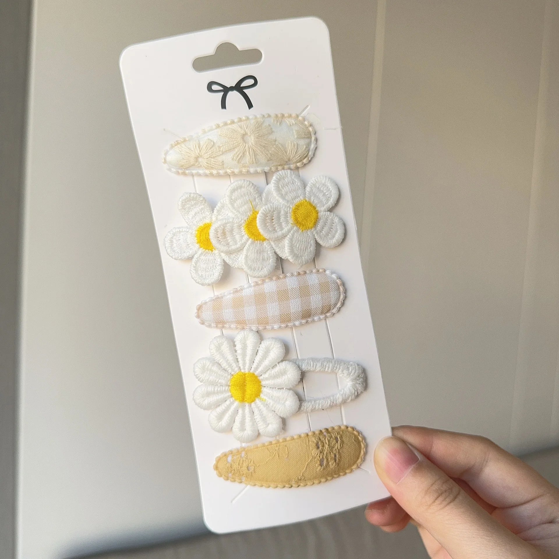 Set Fermagli per Capelli Bambina con Fiori – Clip Carine per Neonate e Ragazze