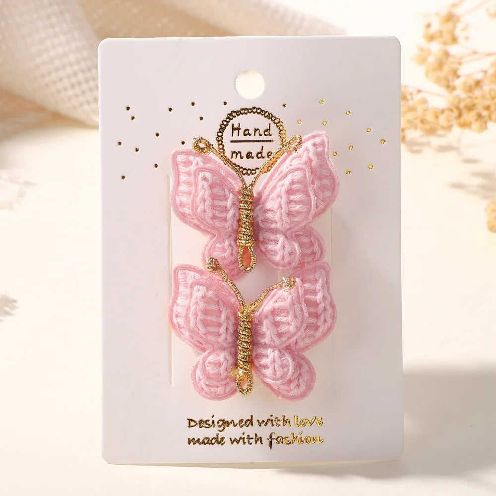 Mollette per Capelli Bambina Farfalla – Clip Eleganti per Neonate e Ragazze, Barrette Decorative