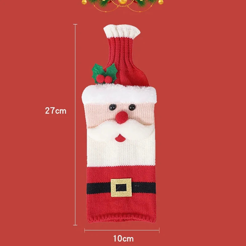 Sacchetti Decorativi Natalizi per Vino