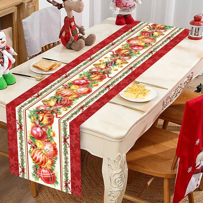 Tovaglia Runner Festiva “Merry Christmas” – Idea Decor per Natale
