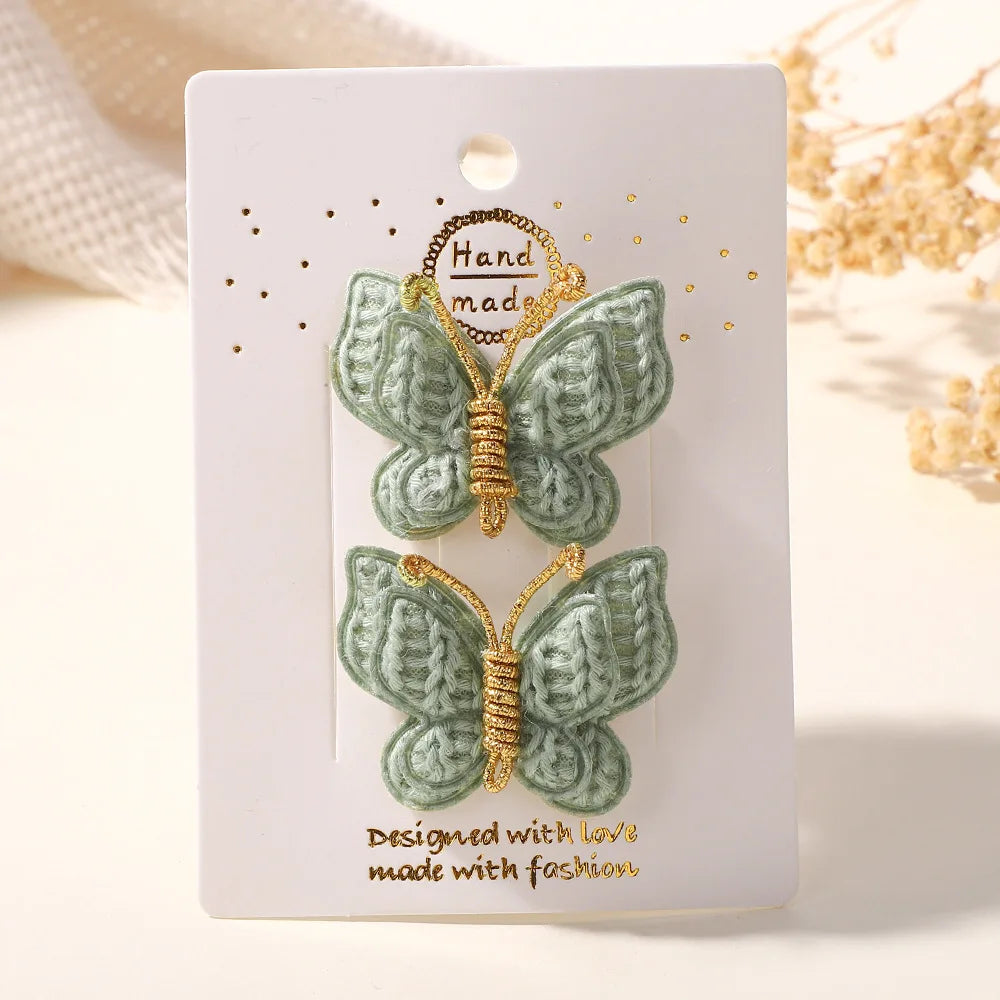 Mollette per Capelli Bambina Farfalla – Clip Eleganti per Neonate e Ragazze, Barrette Decorative