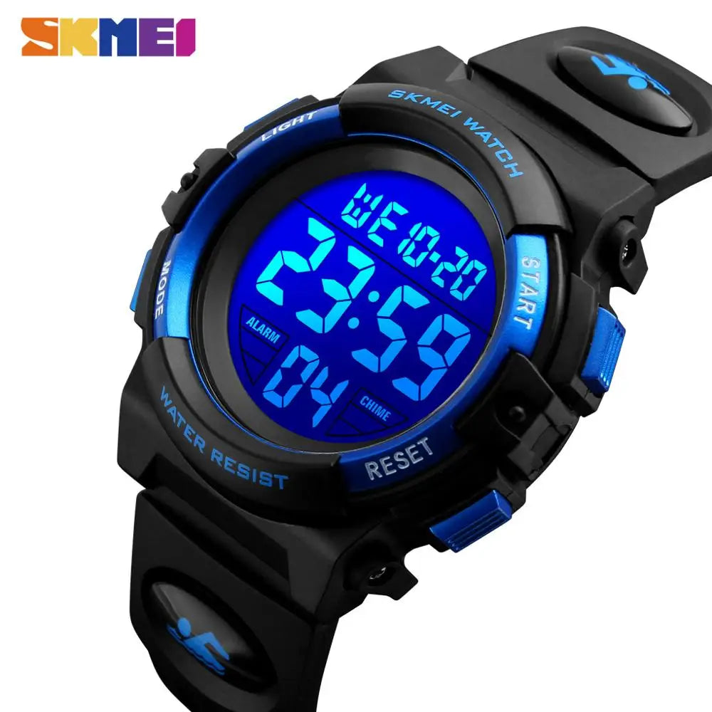 SKMEI 1266 Orologio Digitale per Bambini – LED Colorato, Sportivo e Impermeabile
