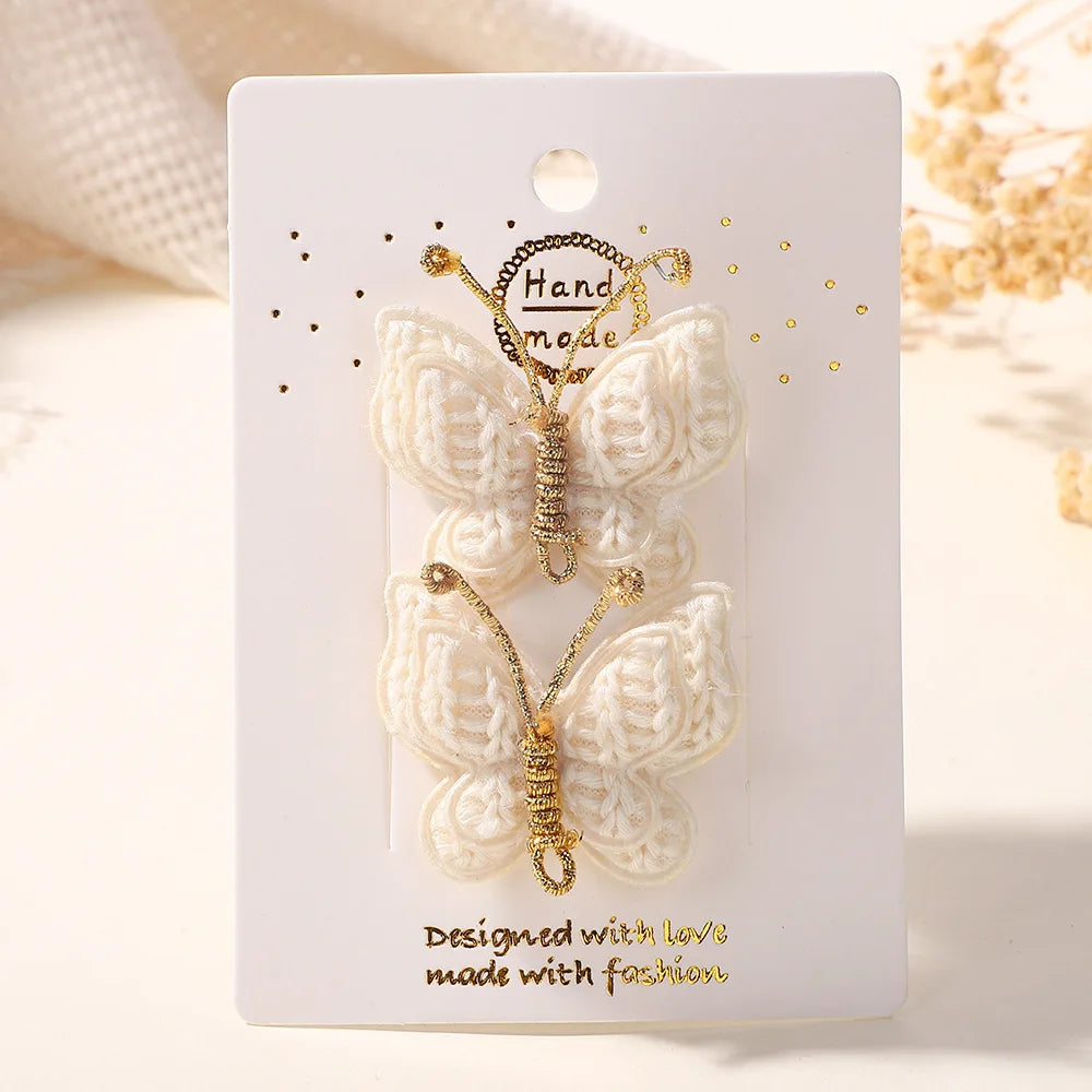 Mollette per Capelli Bambina Farfalla – Clip Eleganti per Neonate e Ragazze, Barrette Decorative