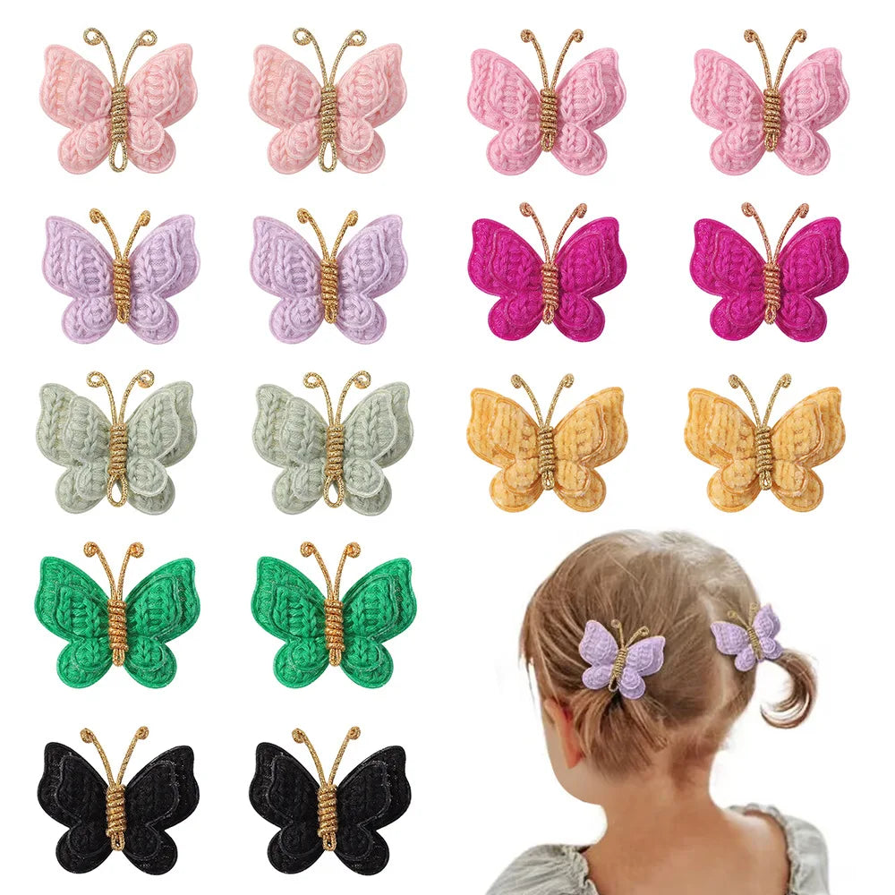 Mollette per Capelli Bambina Farfalla – Clip Eleganti per Neonate e Ragazze, Barrette Decorative