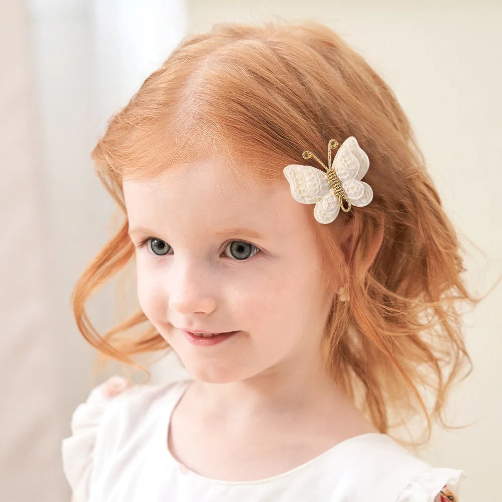 Mollette per Capelli Bambina Farfalla – Clip Eleganti per Neonate e Ragazze, Barrette Decorative