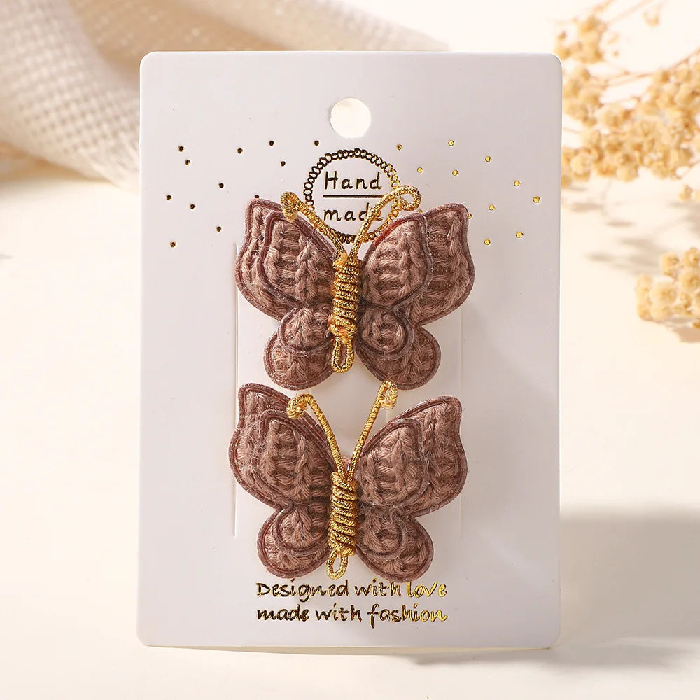 Mollette per Capelli Bambina Farfalla – Clip Eleganti per Neonate e Ragazze, Barrette Decorative