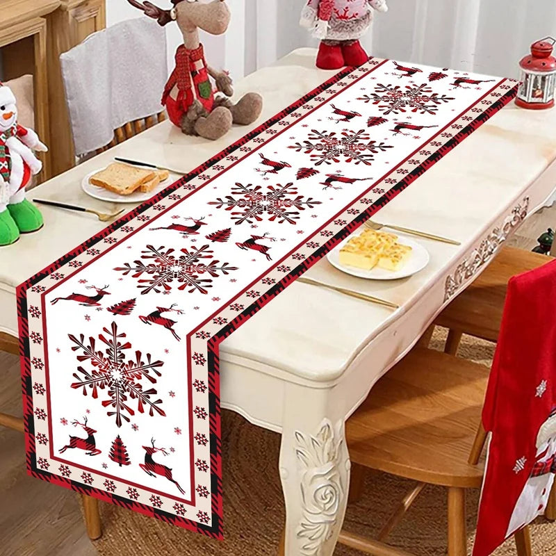 Tovaglia Runner Festiva “Merry Christmas” – Idea Decor per Natale