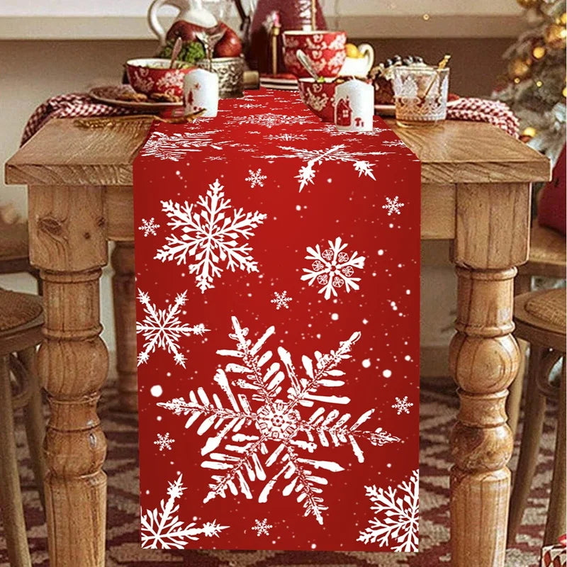 Tovaglia Runner Festiva “Merry Christmas” – Idea Decor per Natale