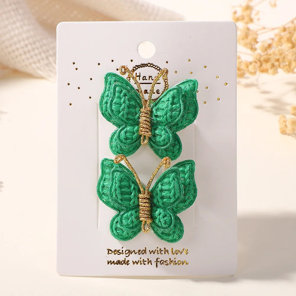 Mollette per Capelli Bambina Farfalla – Clip Eleganti per Neonate e Ragazze, Barrette Decorative